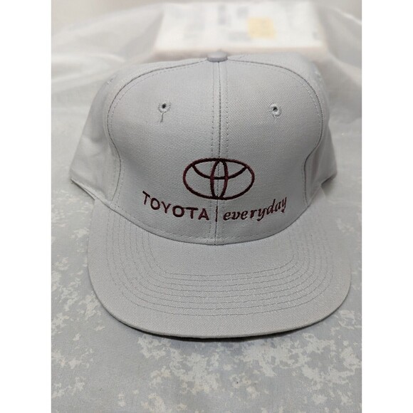 Toyota Everyday Embroidered Grey Adjustable Hat Cap Snapback - Picture 1 of 7